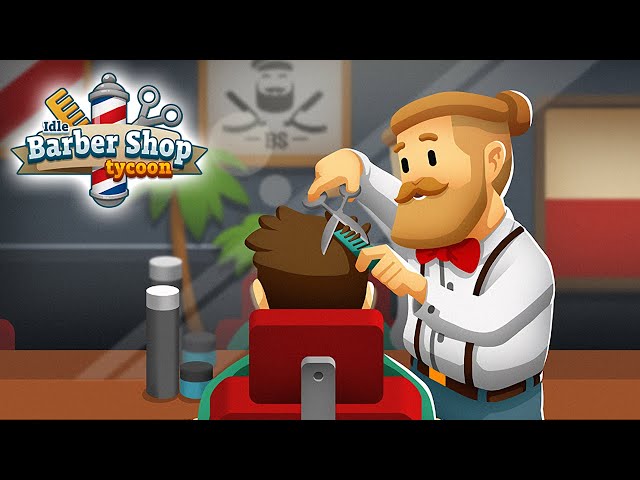 Idle Barber Shop Tycoon - Business Management Game Gameplay